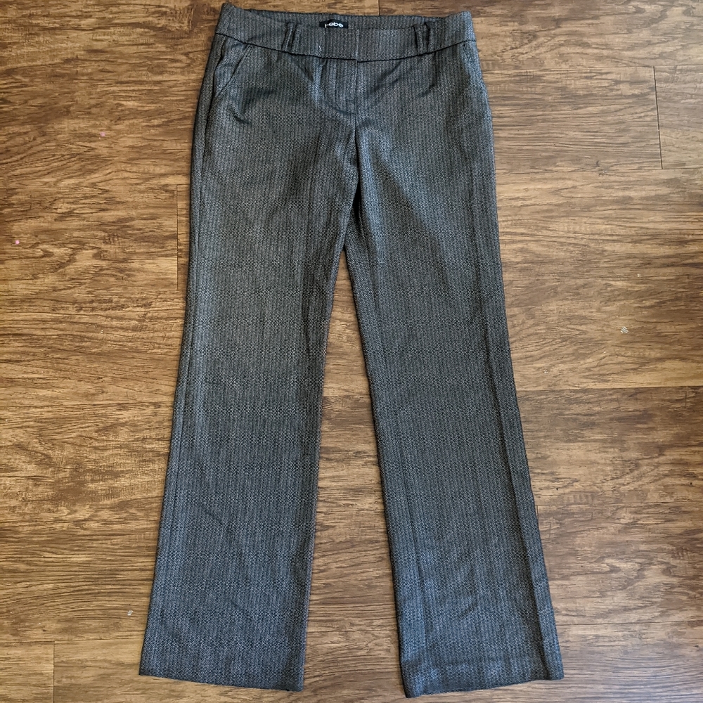 Bebe Black Trouser Pants Women's Size 10